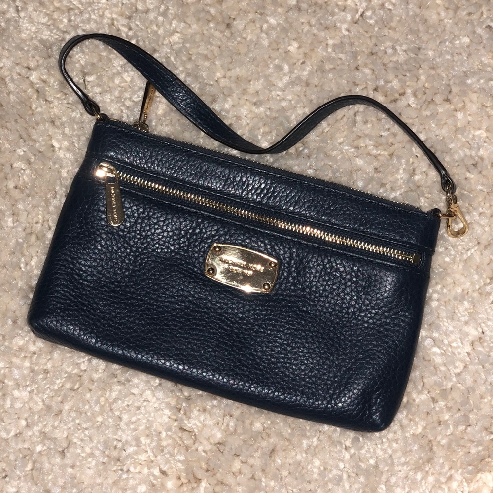 Michael Kors Navy Blue Wristlet